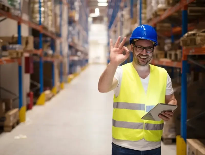 warehouse-worker-standing-large-storage-center-showing-ok-hand-gesture-satisfied-delivering-goods_342744-1526